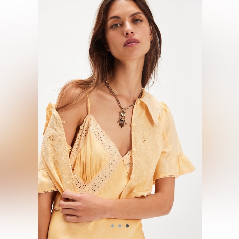 Free People  Midi Dress Set Sz-S